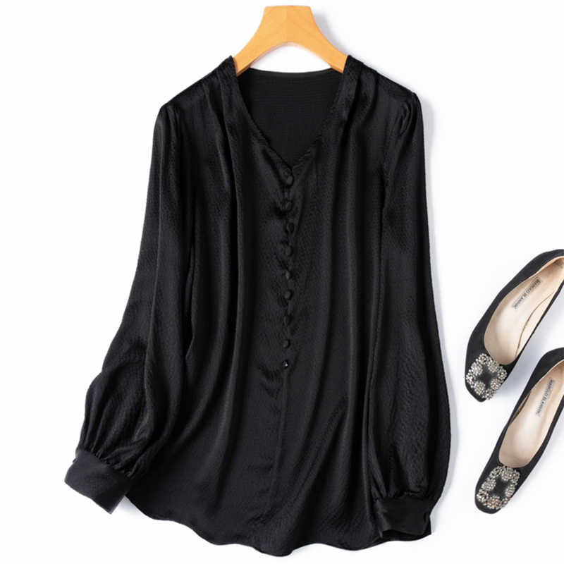 Silk Blouse - Blus Sutra Wanita 93% Sutra Murbei