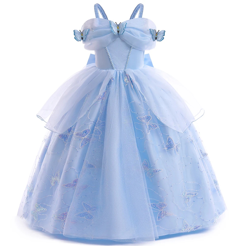 Kostum Cosplay Biru Anak Perem - Evening Gown ulasan dan harga