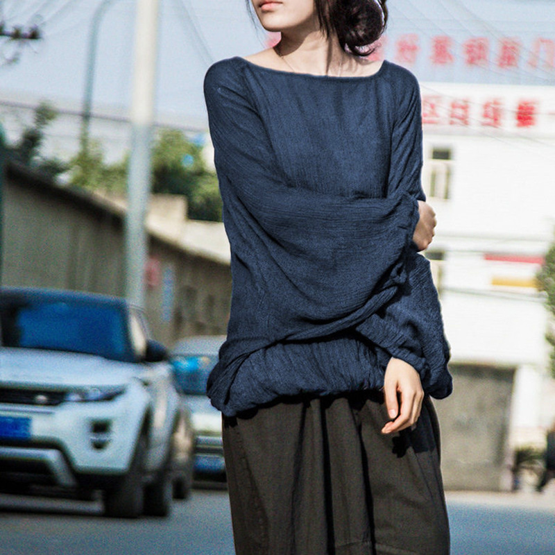 Blus Kasual Wanita Ukuran Besa - Silk Blouse ulasan dan harga
