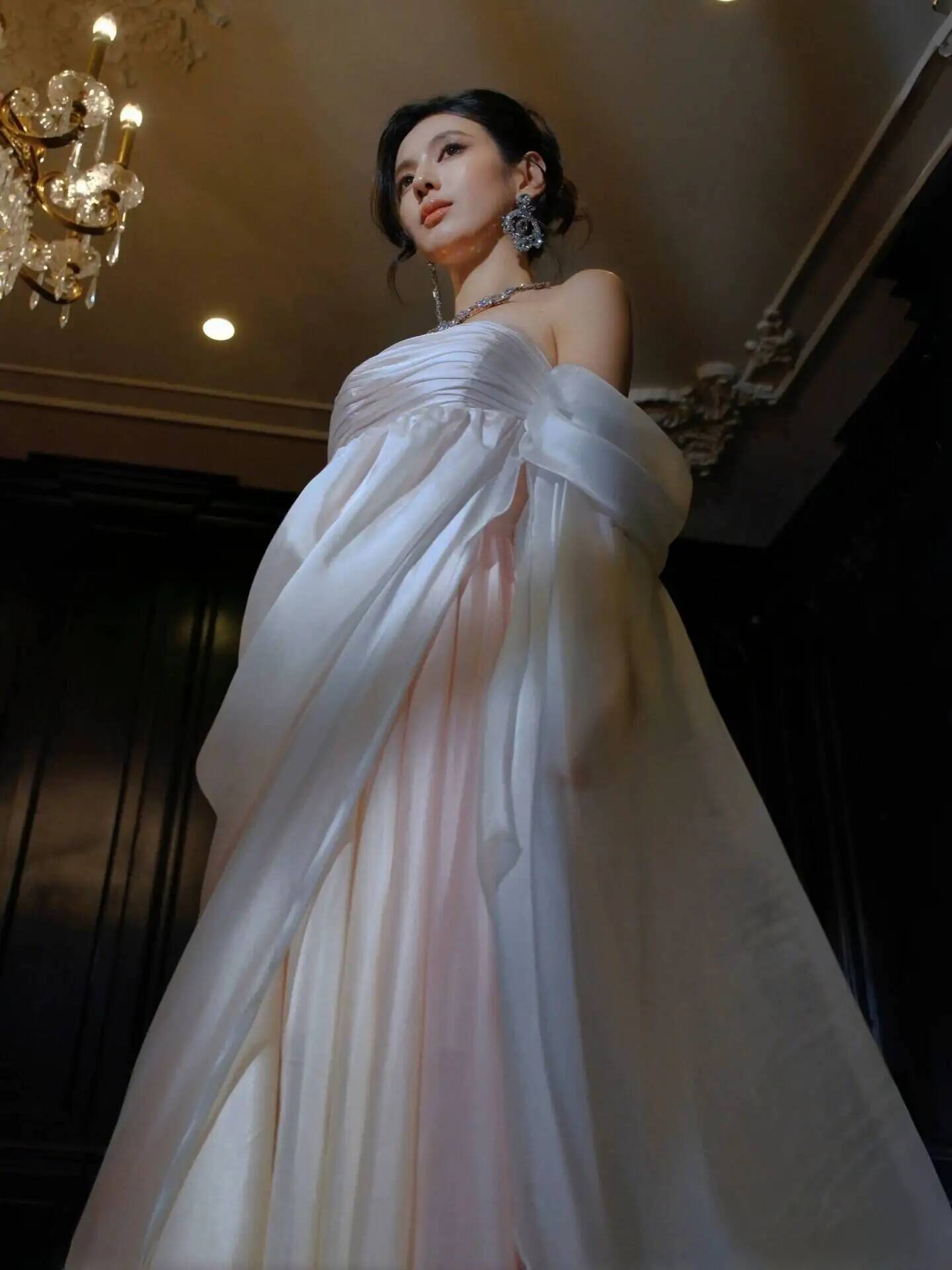 Gaun Malam Tanpa Tali Berbahan - Formal Dress ulasan dan harga