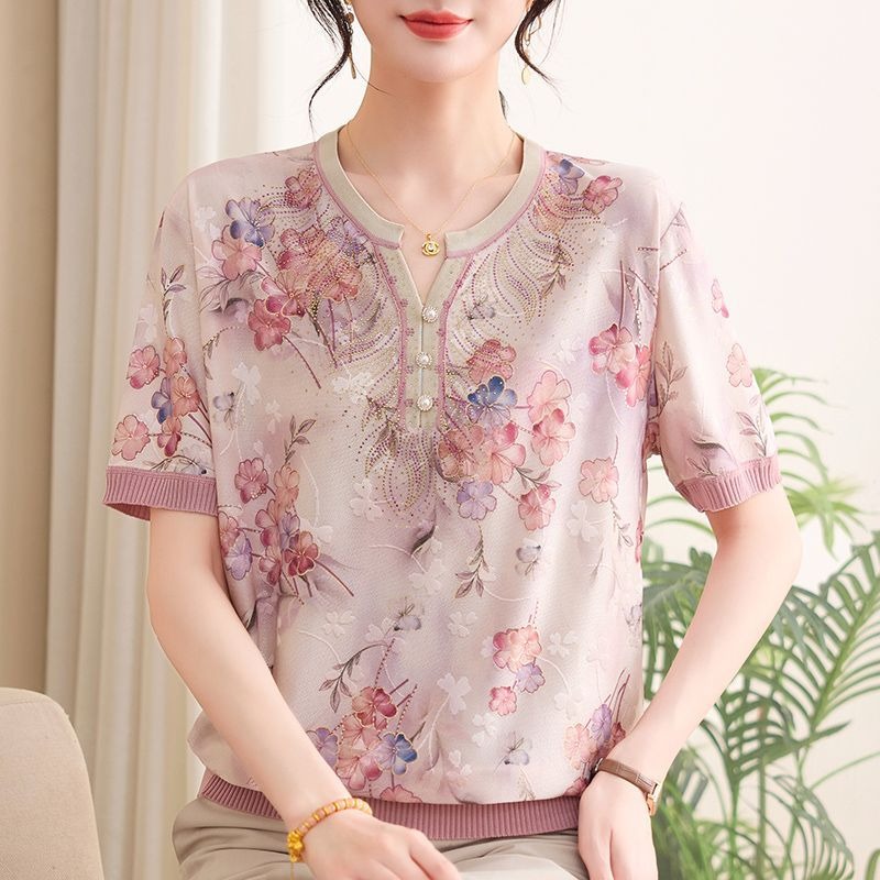 Atasan Rajut Sutra Es Wanita E - Silk Blouse ulasan dan harga