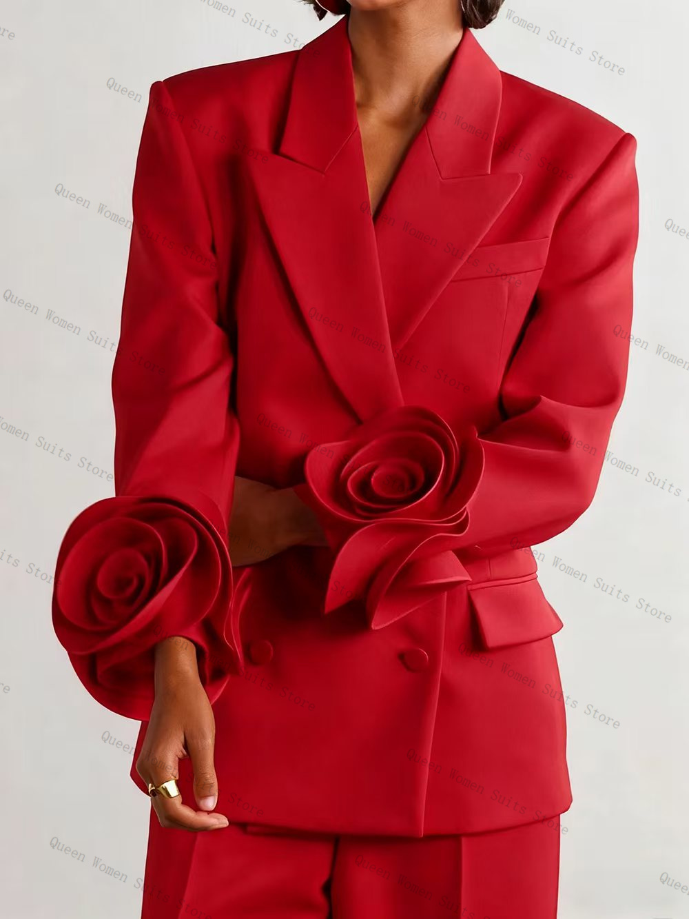 Setelan Jas Wanita Merah Mewah - Women'S Red Formal Wear ulasan dan harga