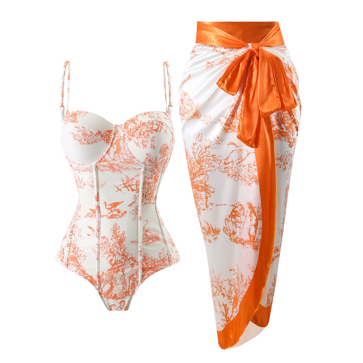 Tankini Wanita Retro Tanpa Len - Womens Suit ulasan dan harga