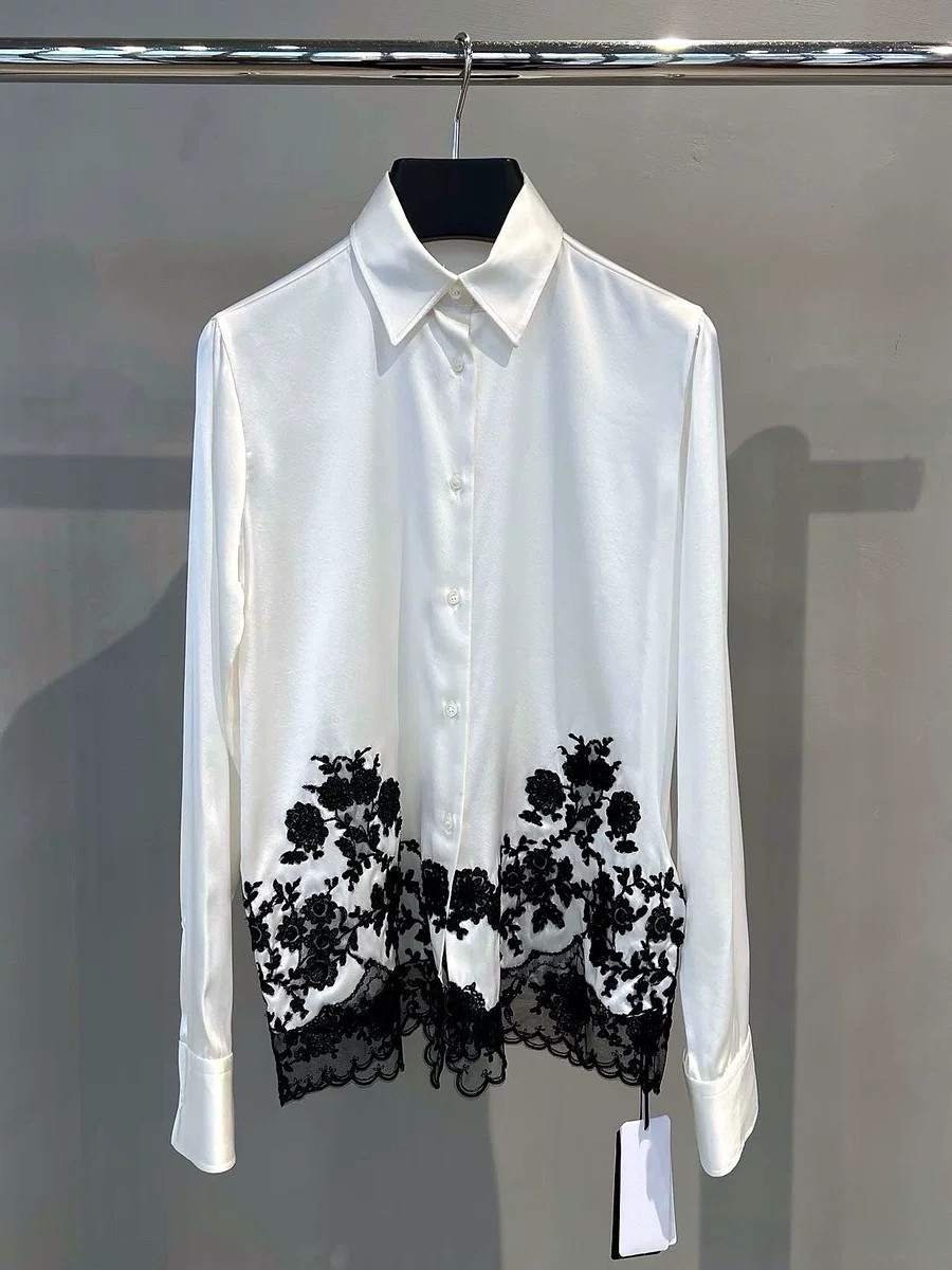 Blus dan kemeja wanita berbaha - Silk Blouse ulasan dan harga