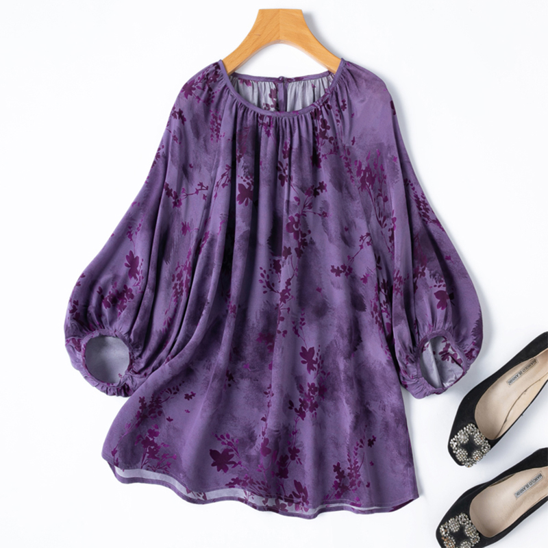 Blus Sutra Wanita 100% Kemeja  - Silk Blouse ulasan dan harga