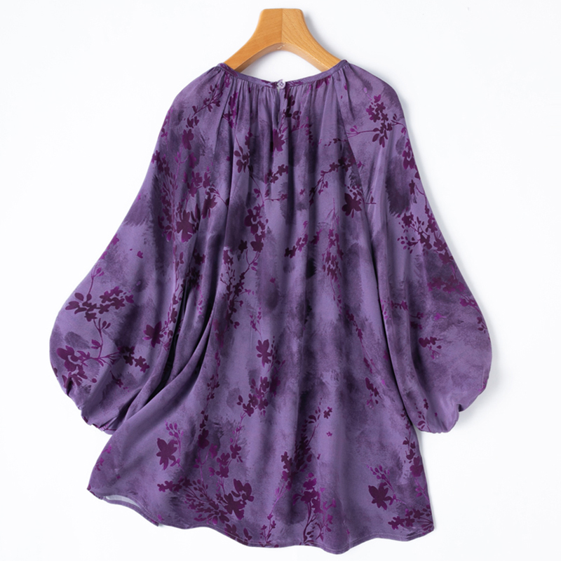 Blus Sutra Wanita 100% Kemeja  - Silk Blouse ulasan dan harga