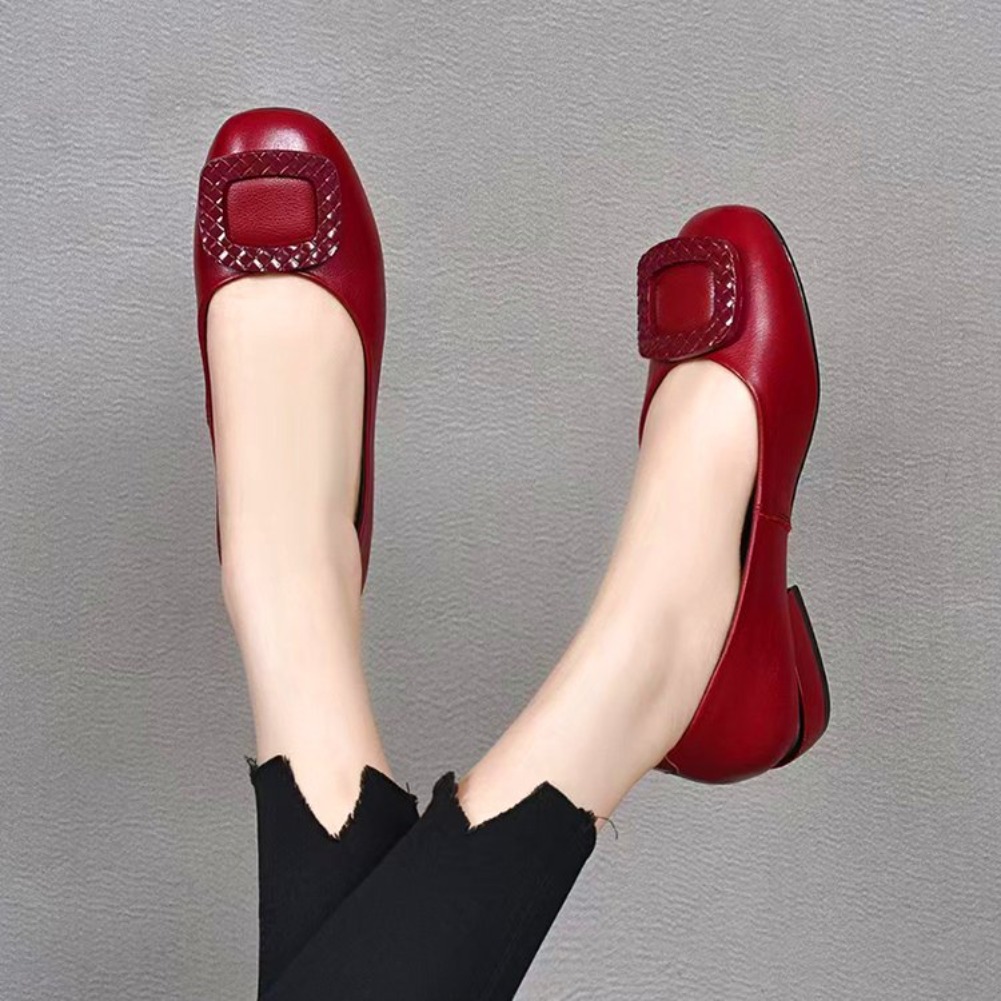 Sepatu Kulit Wanita dengan Sol - Womens Heels ulasan dan harga