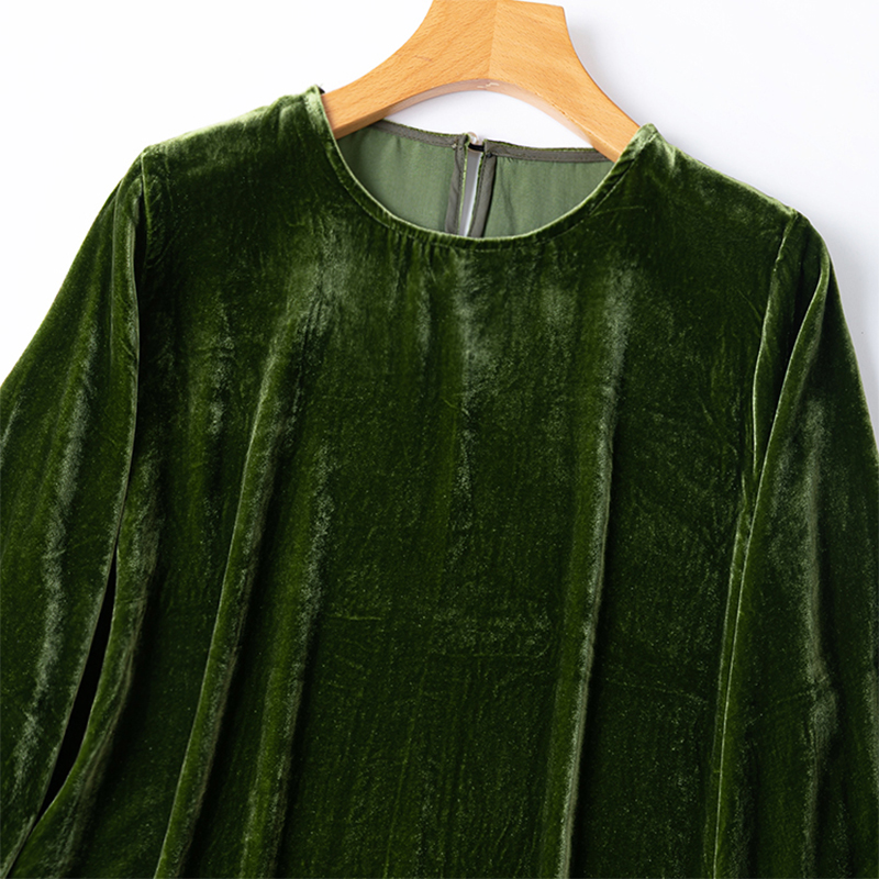 Blus Beludru Sutra Wanita, 100 - Silk Blouse ulasan dan harga