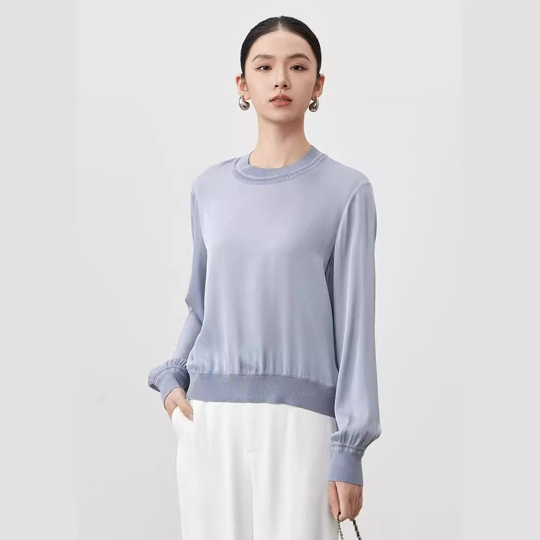 Birdsky, 1 buah blus wanita pu - Silk Blouse ulasan dan harga